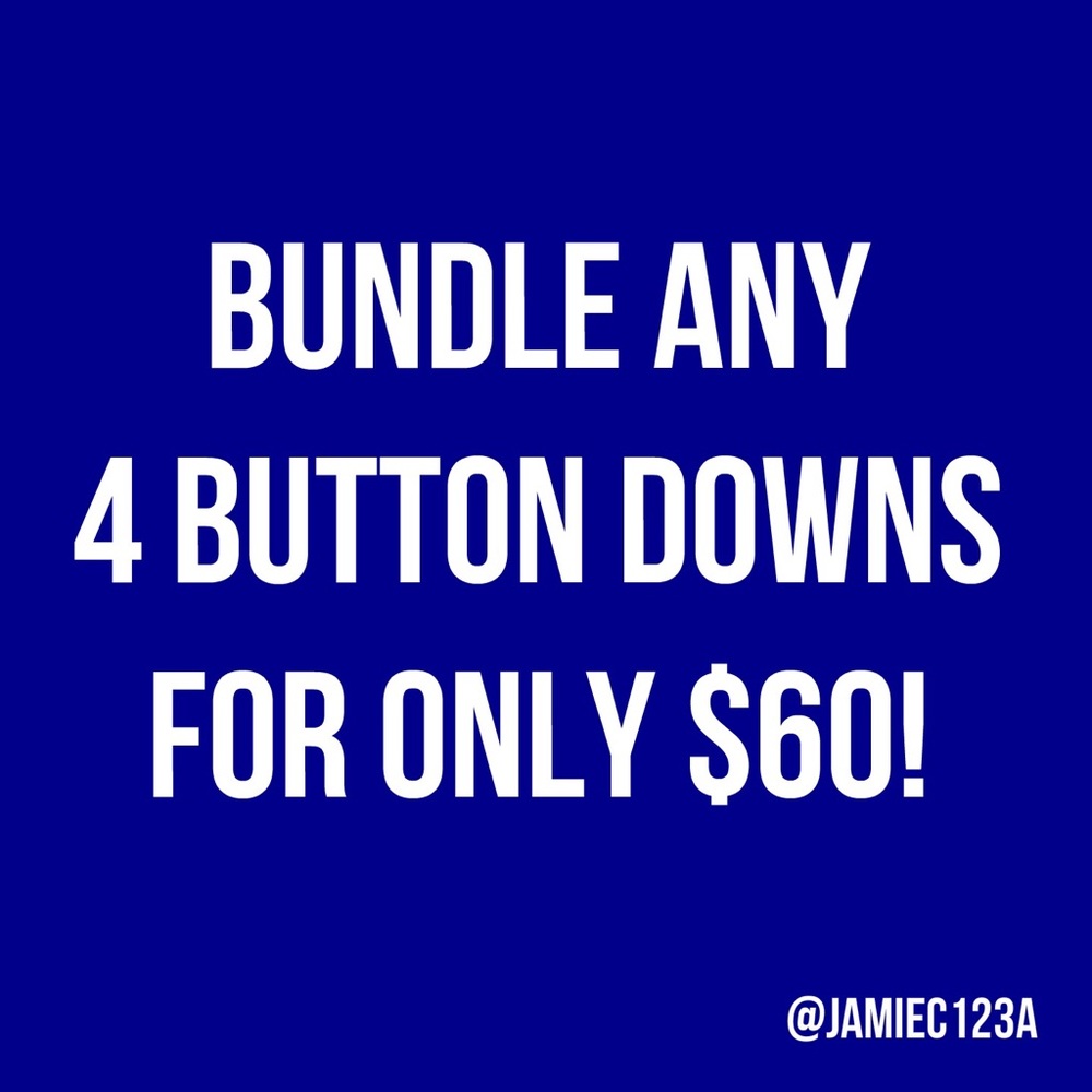 Button Down Bundle Offer!
